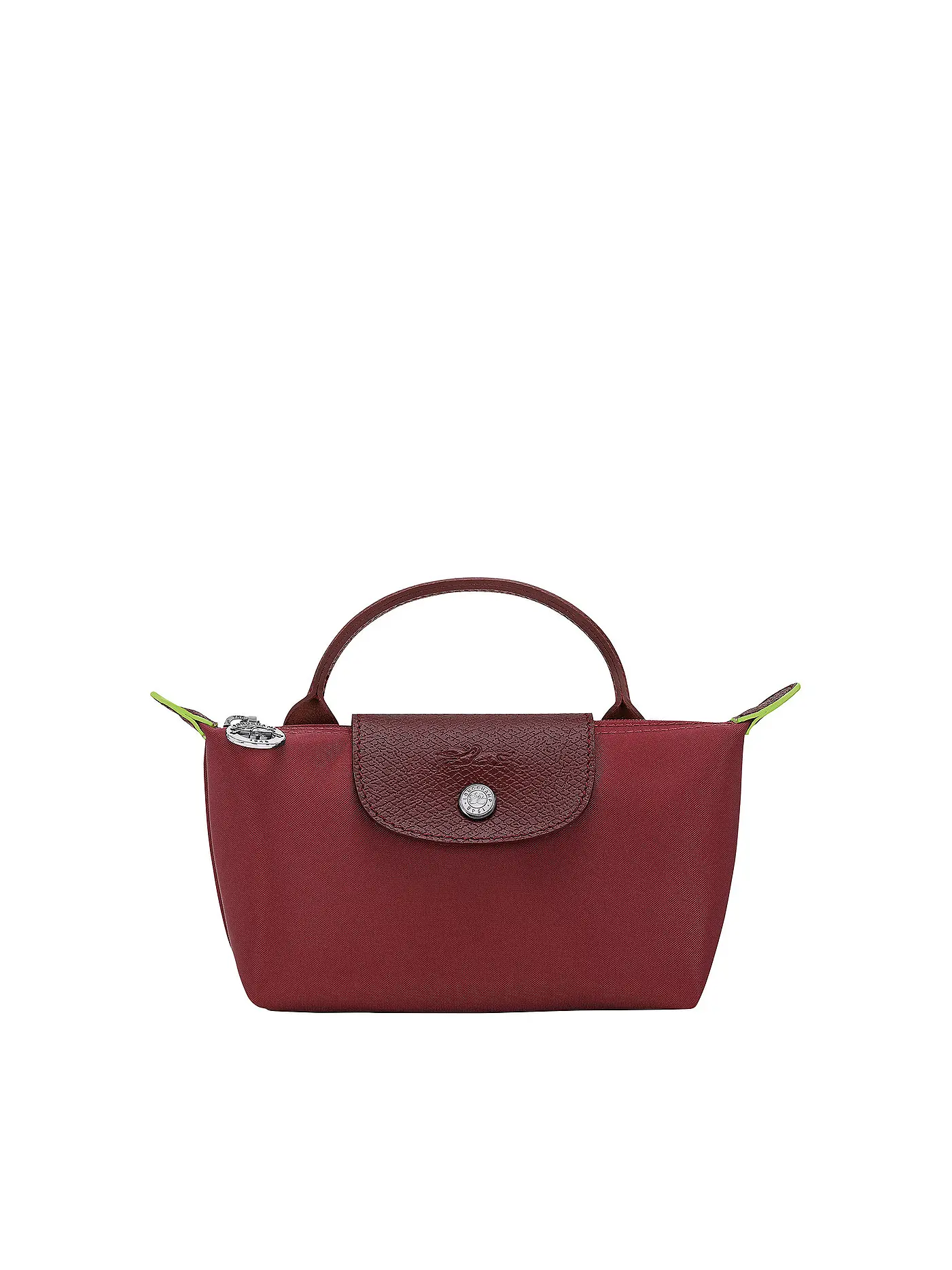 LONGCHAMP | Le Pliage Green Pochette mit Henkel, Grenade | 
